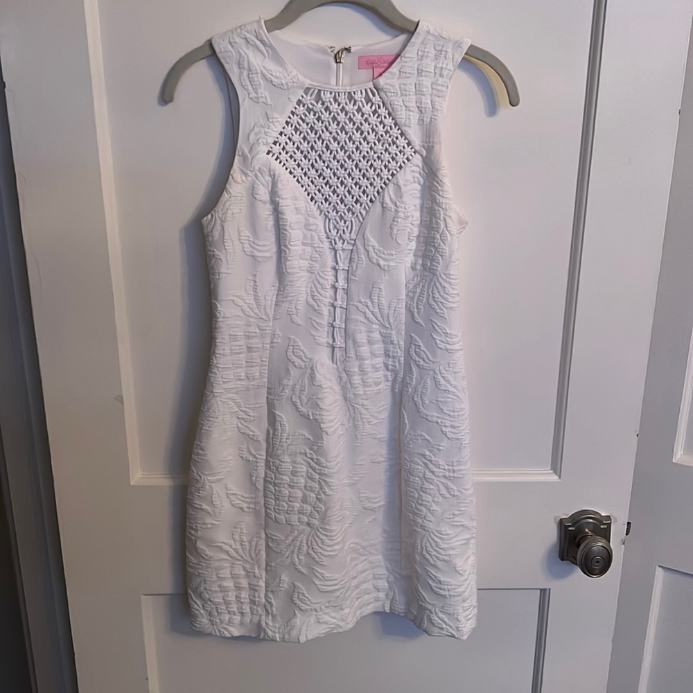 Iilly Pulitzer white mini dress